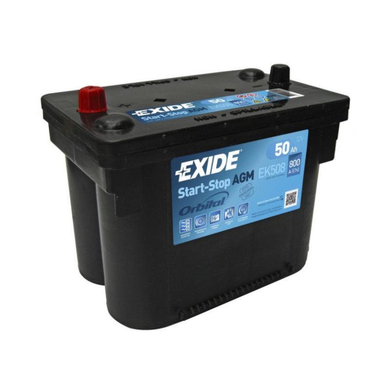 Akumulator Exide AGM 12V 50Ah 800A L+ EK508
