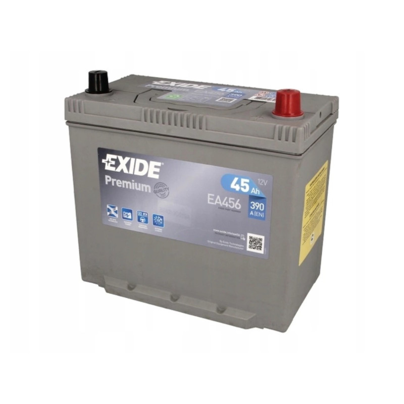 Akumulator Exide Premium 12V 45Ah 390A P+ EA456