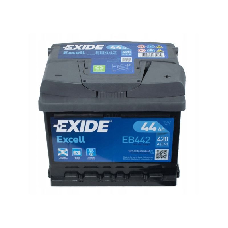 Akumulator Exide Excell 12V 44Ah 420A P+ EB442