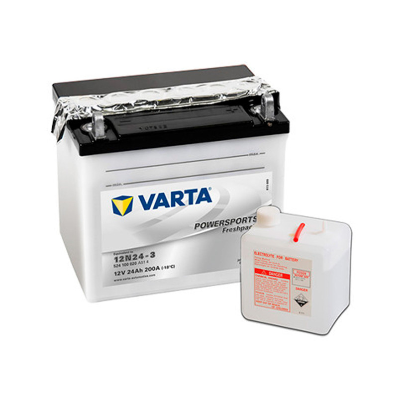 Akumulator Varta Powersports Freshpack 12V 24Ah 200A P+ 12N24-3