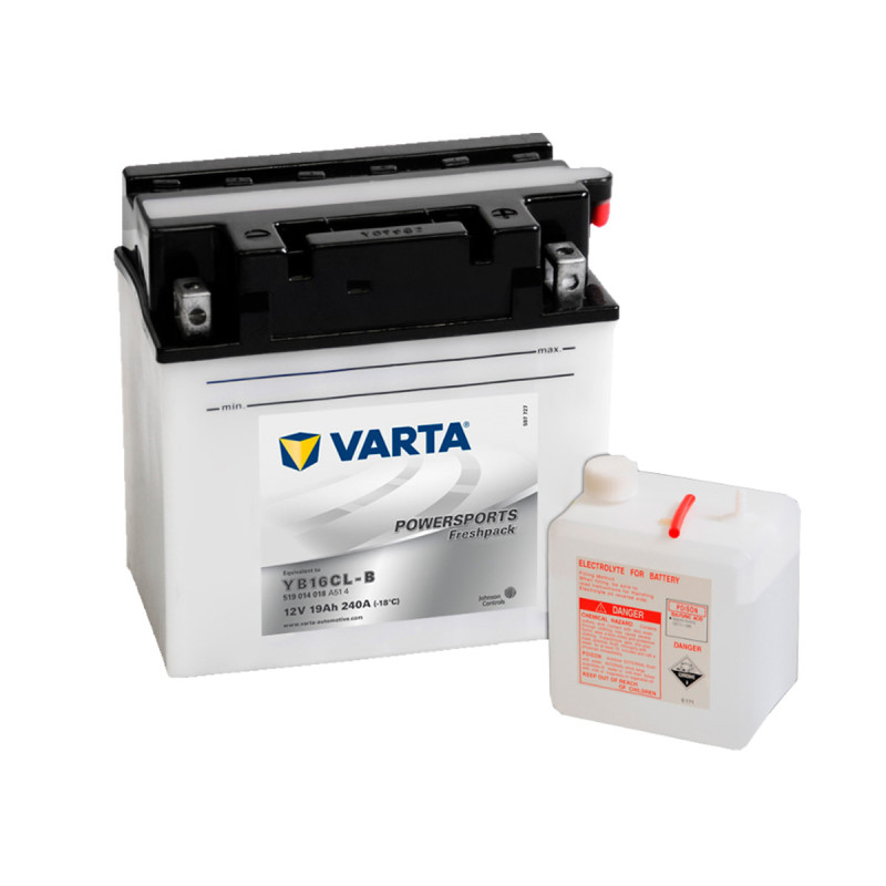Akumulator Varta Powersports Freshpack 12V 19Ah 240A P+ YB16CL-B