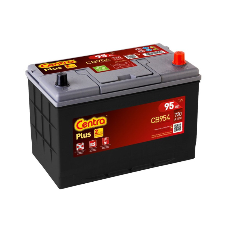 Akumulator Centra Plus 12V 95Ah 720A P+ CB954