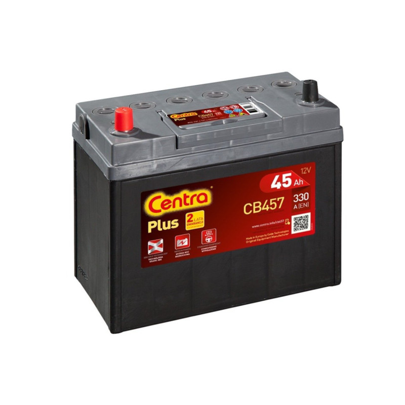 Akumulator Centra Plus 12V 45Ah 330A L+ CB457