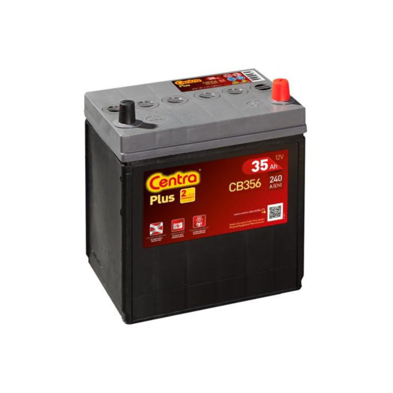 Akumulator Centra Plus 12V 35Ah 240A P+ CB356
