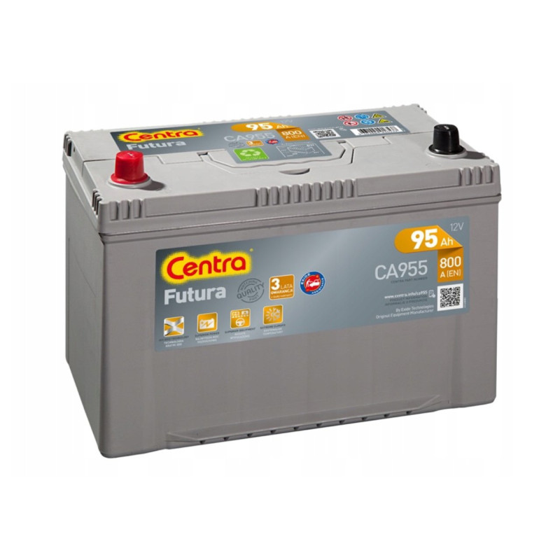 Akumulator Centra Futura 12V 95Ah 800A L+ CA955