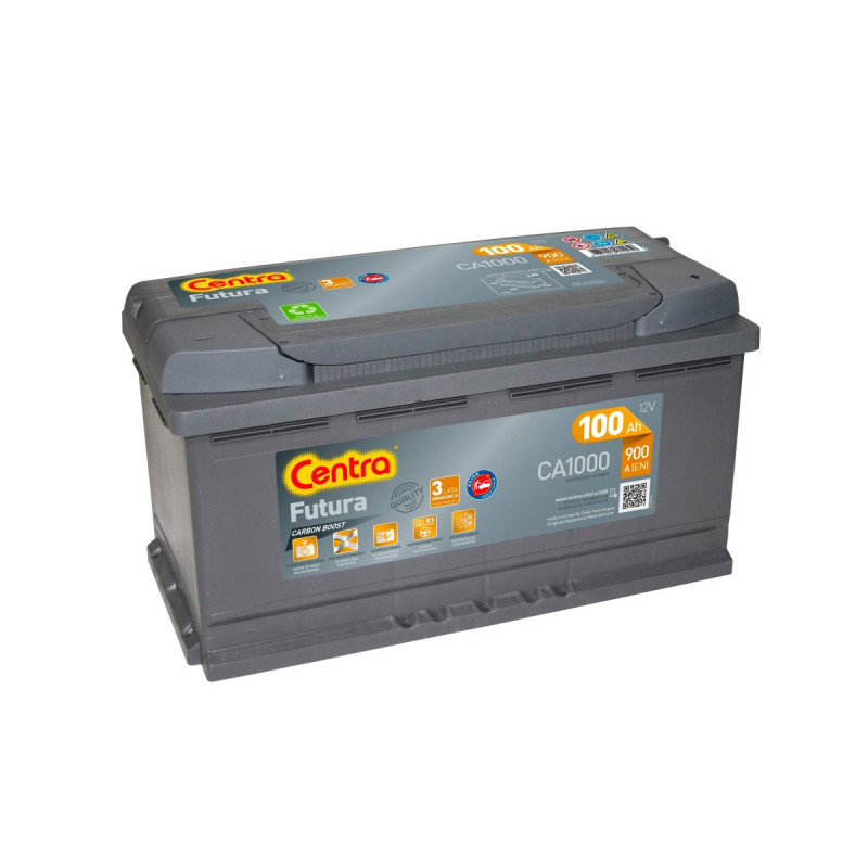 Akumulator Centra Futura 12V 100Ah 900A P+ CA1000
