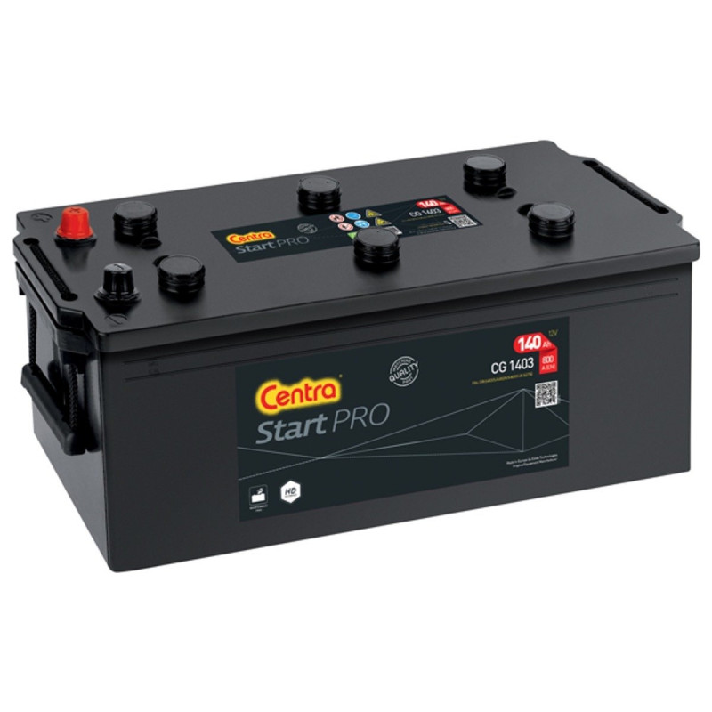 Akumulator Centra StartPRO 12V 140Ah 800A L+ CG1403