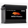 Akumulator Wild Power EFB 65Ah 650A P+