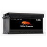 Akumulator Wild Power AGM 105Ah 910A P+