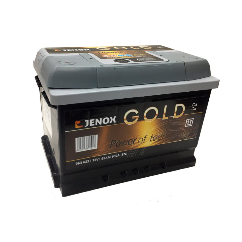 Akumulator Jenox Gold New 12V 63Ah 610A L+ 063623