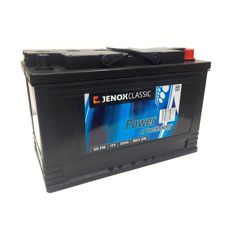 Akumulator Jenox Classic 12V 120Ah 950A P+ 120246