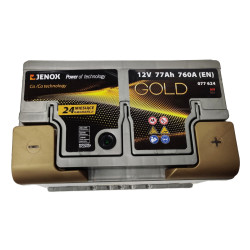 Akumulator Jenox Gold New 12V 77Ah 760A P+ 077624