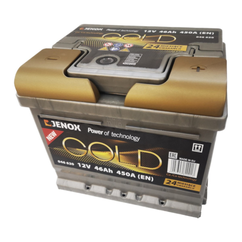 Akumulator Jenox Gold New 12V 46Ah 450A P+ 046620