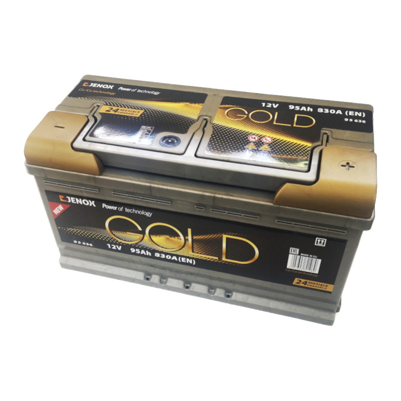 Akumulator Jenox Gold New 12V 95Ah 830A P+ 095636