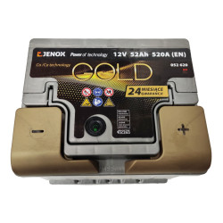 Akumulator Jenox Gold New 12V 52Ah 520A P+ 052620