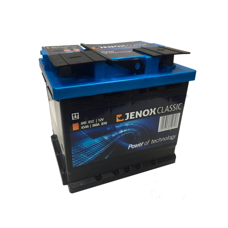 Akumulator Jenox Classic 12V 45Ah 360A P+ 045612