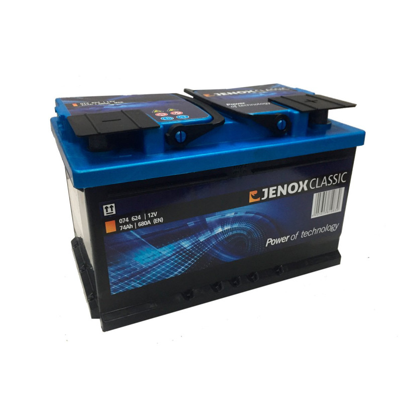 Akumulator Jenox Classic 12V 74Ah 680A P+ 074624