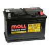 Akumulator Moll Kamina Start 12V 74Ah 680A P+ 57412