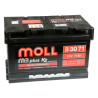 Akumulator Moll M3 Plus K2 Double Lid 12V 71Ah 620A P+ 83071