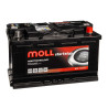Akumulator Moll AGM 12V 80Ah 800A P+ 81080