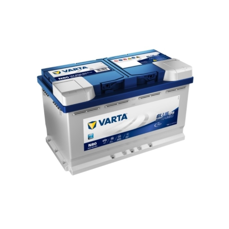 Akumulator Varta Blue Dynamic EFB 12V 80Ah 800A P+ N80