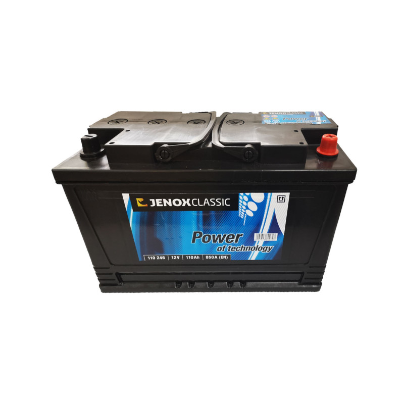 Akumulator Jenox Classic 12V 110Ah 850A P+ 110246