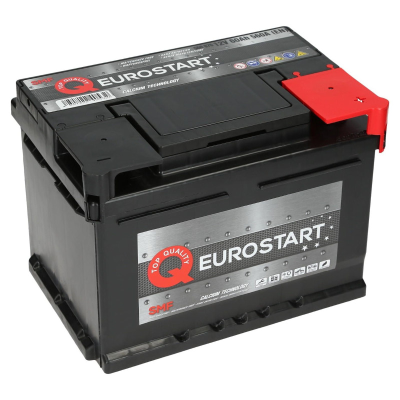 Akumulator Eurostart SMF 12V 60Ah 560A P+ 560076