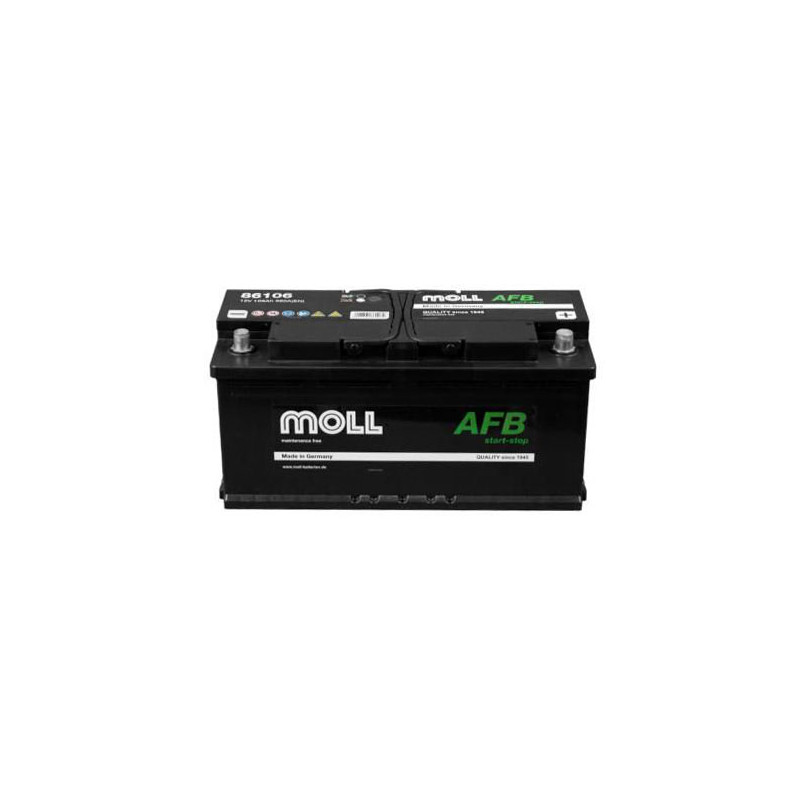 Akumulator Moll AFB Start-Stop 12V 106Ah 980A P+ 86106