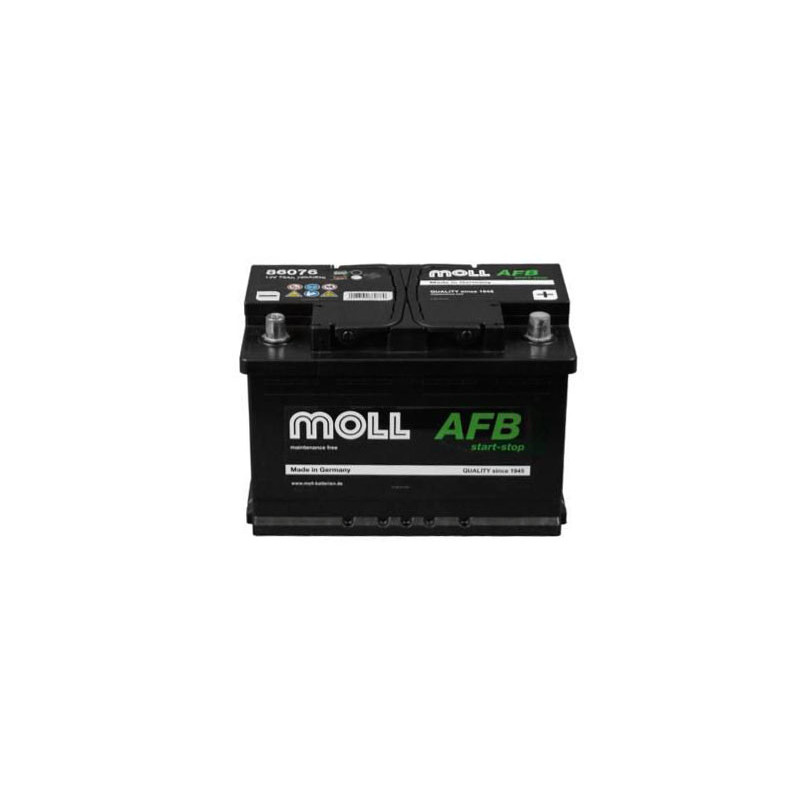 Akumulator Moll AFB Start-Stop 12V 76Ah 760A P+ 86076