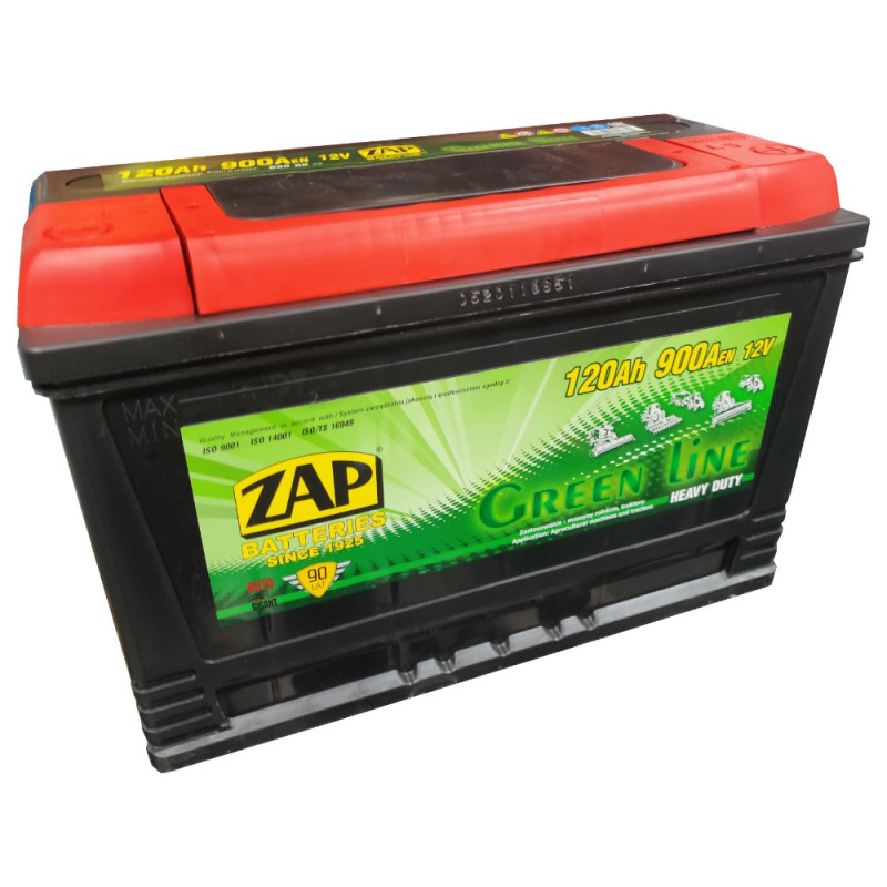 Akumulator Zap Sznajder Green Line 12V 120Ah 900A P+ 62009