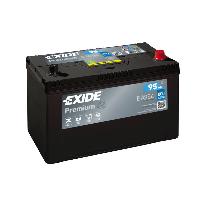 Akumulator Exide Premium 12V 95Ah 800A P+ EA954