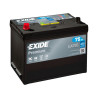 Akumulator Exide Premium 12V 75Ah 630A L+ EA755