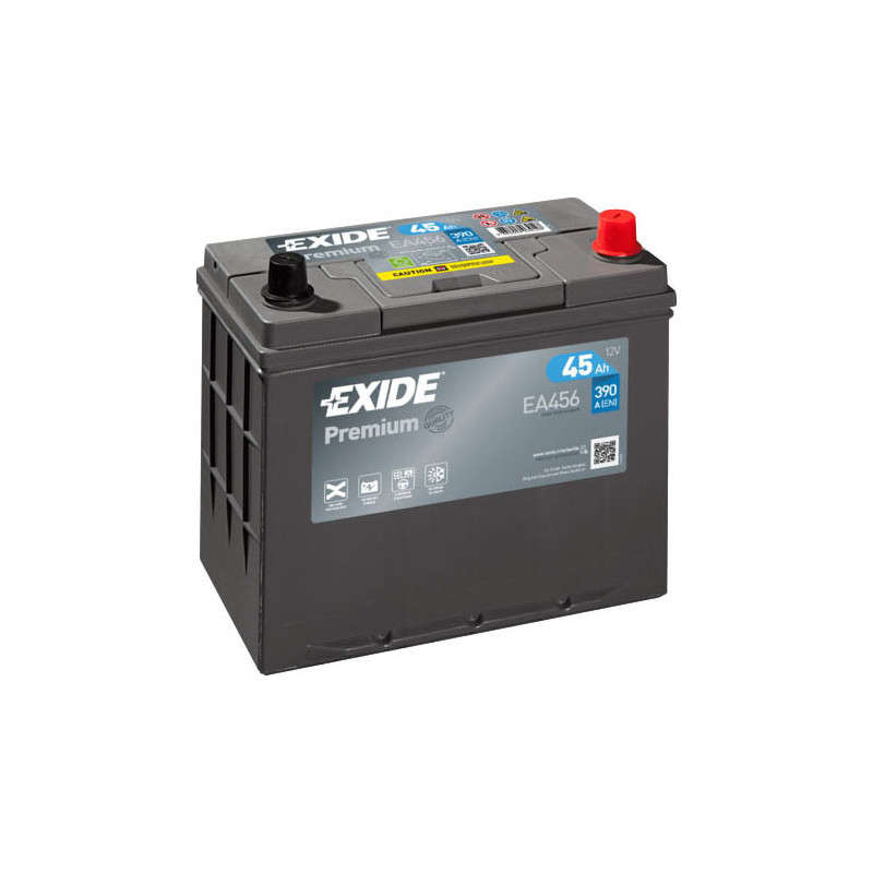 Akumulator Exide Premium 12V 45Ah 390A P+ EA456