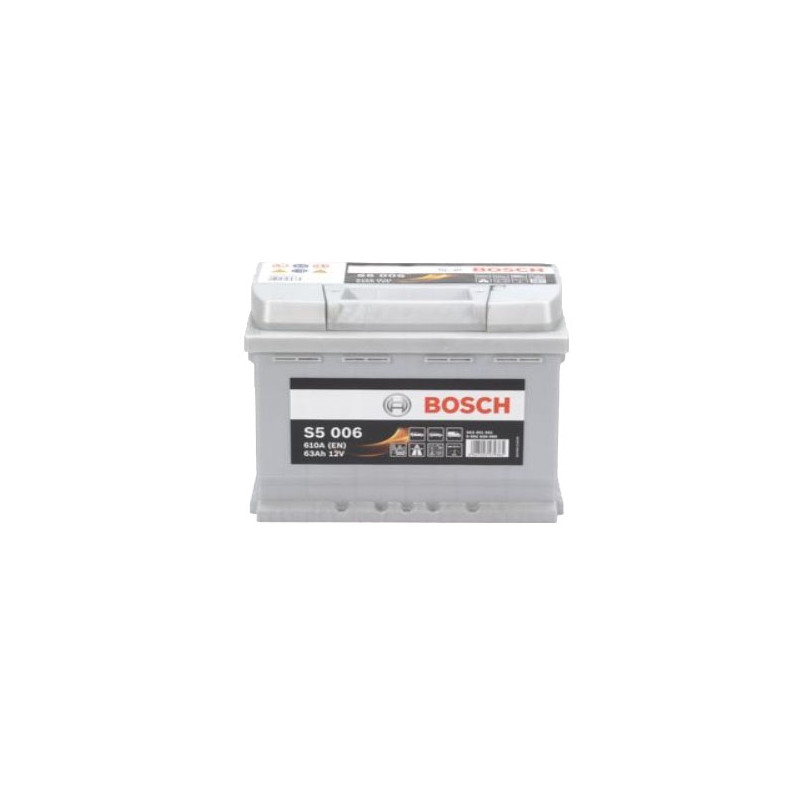 Akumulator Bosch 12V 63Ah 610A L+ S5006