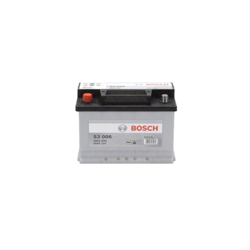 Akumulator Bosch 12V 56Ah 480A L+ S3006