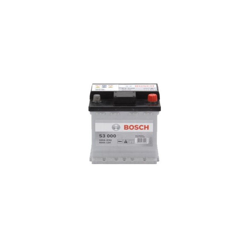 Akumulator Bosch 12V 40Ah 340A P+ S3000