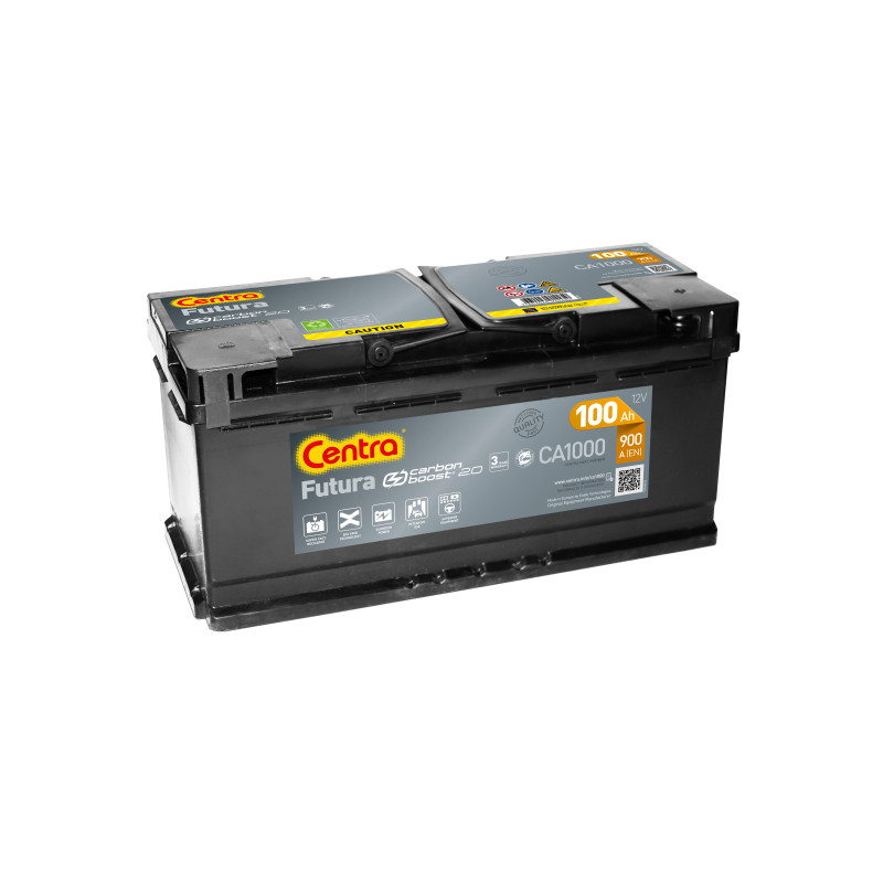 Akumulator Centra Futura 12V 100Ah 900A P+ CA1000
