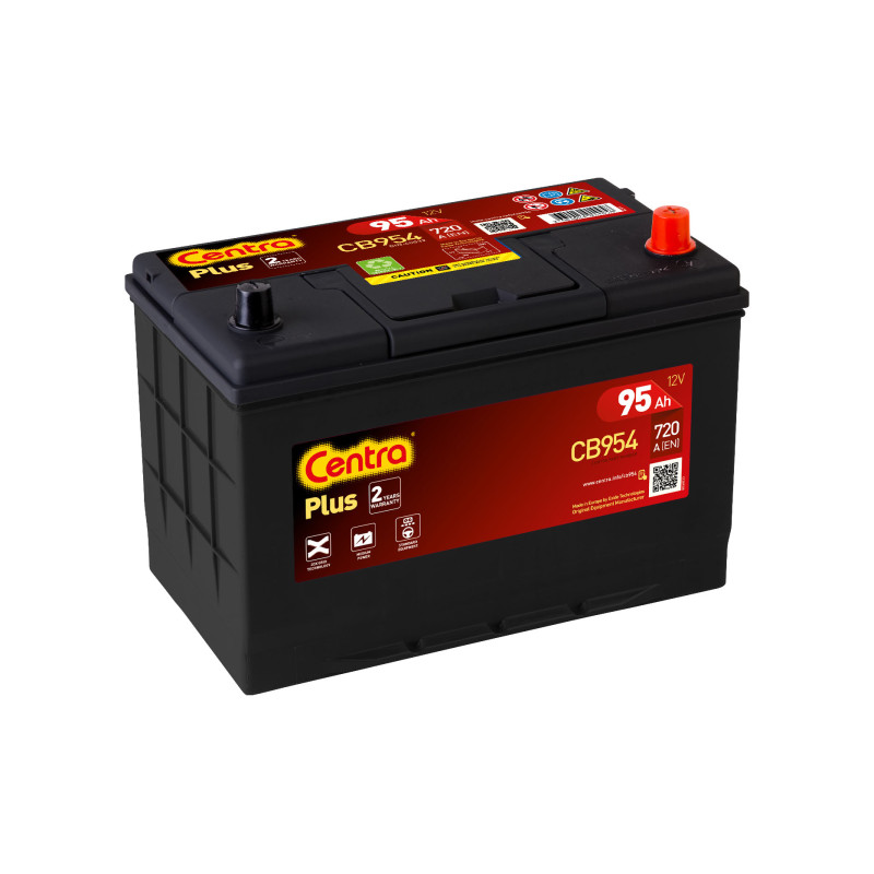 Akumulator Centra Plus 12V 95Ah 720A P+ CB954