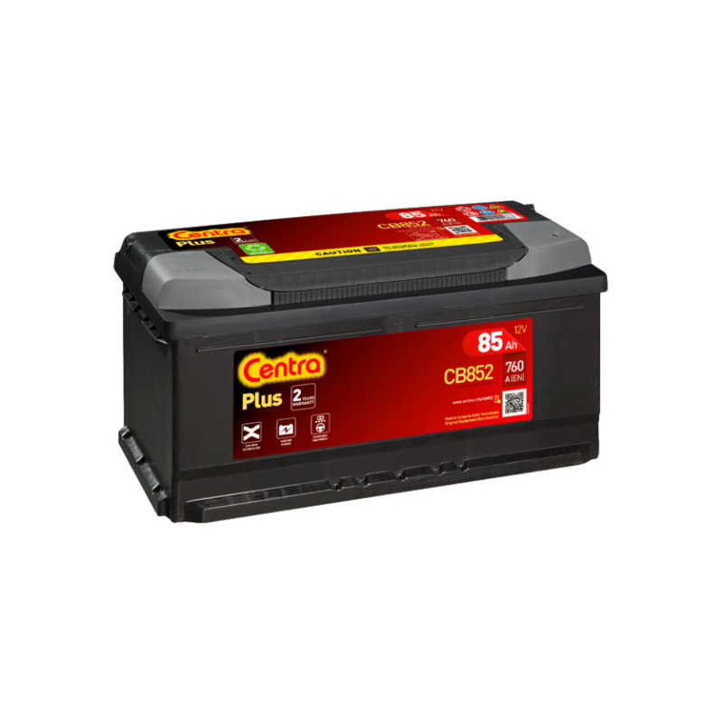 Akumulator Centra Plus 12V 85Ah 760A P+ CB852
