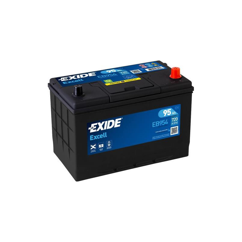 Akumulator Exide Excell 12V 95Ah 720A P+ EB954