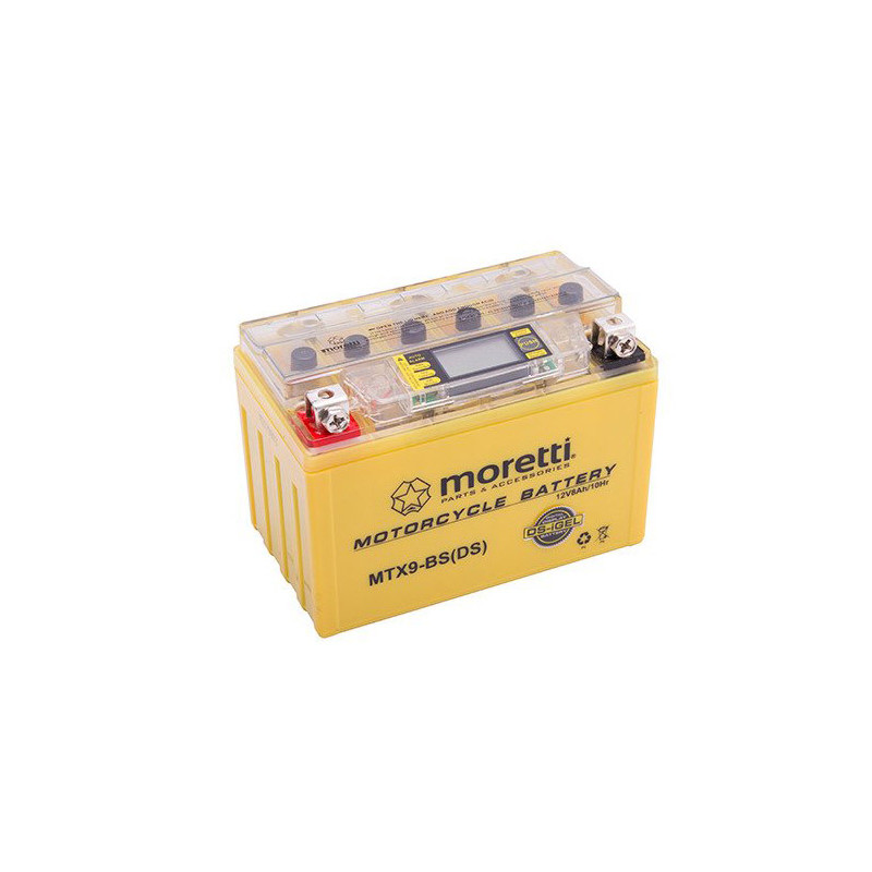 Akumulator Moretti GEL 12V 8Ah 120A L+ MTX9-BS-DS