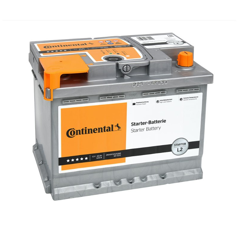 Akumulator Continental L2 12V 65Ah 640A P+ 2800012021280