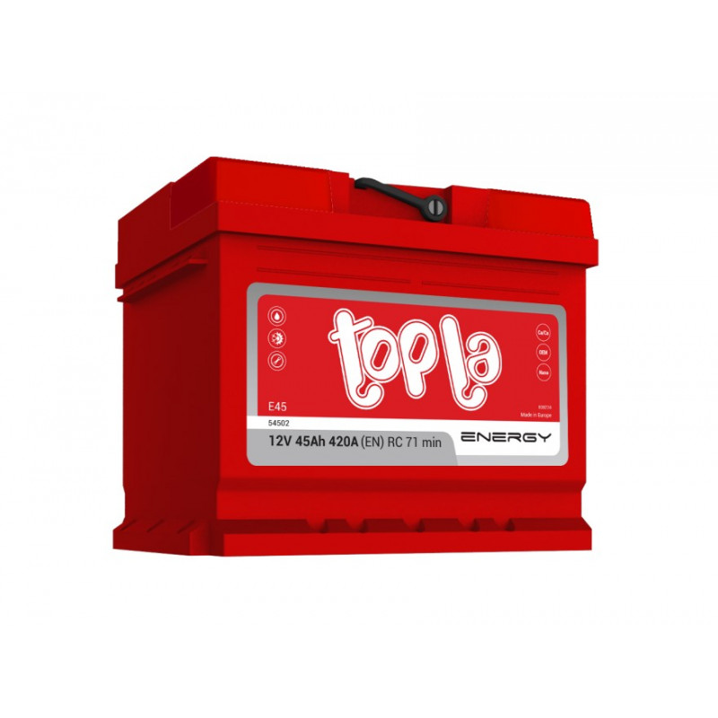Akumulator Topla Energy 12V 45Ah 420A P+ E45