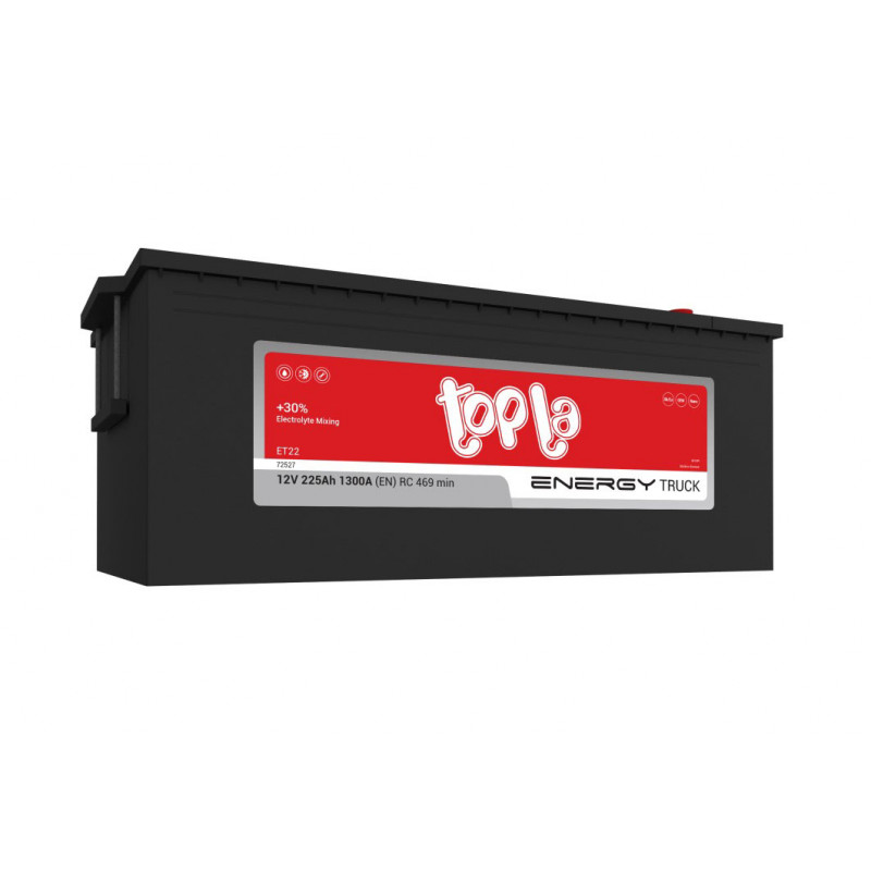Akumulator Topla Energy Truck 12V 225Ah 1300A L+ ET22