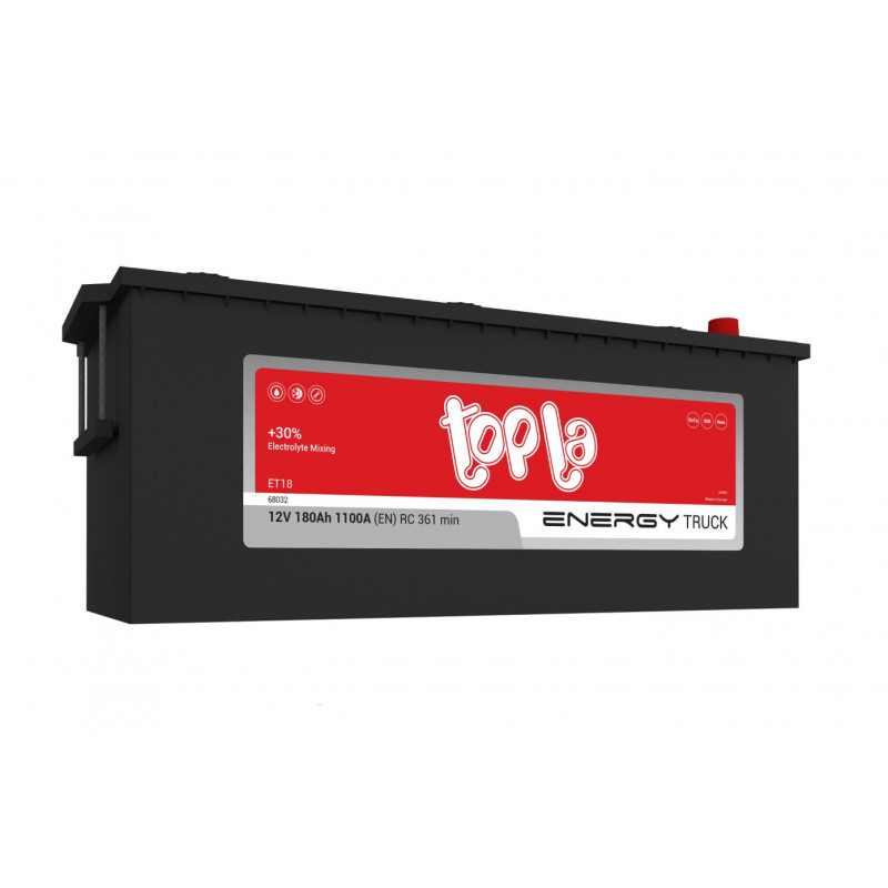 Akumulator Topla Energy Truck 12V 180Ah 1100A L+ ET18