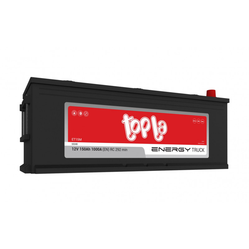 Akumulator Topla Energy Truck 12V 150Ah 1000A L+ ET15M